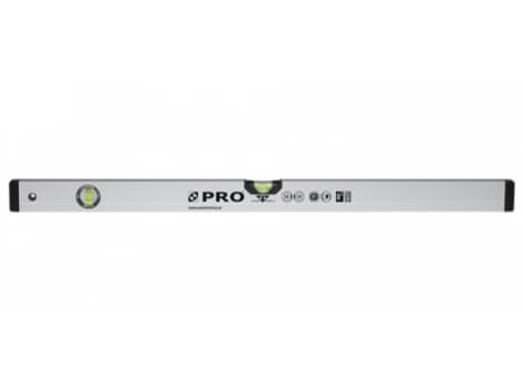 PRO Anodized spirit level with PRO600 indicators 150cm 3-01-01-A4-150