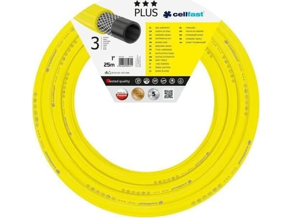 CELLFAST PUUTARHALETKU PLUS KOKO: 1" PITUUS: 25 M