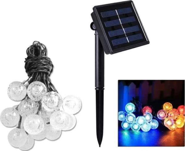 Aptel GARDEN SOLAR GARDEN 20x LED 485 cm RGB svart ZD69E