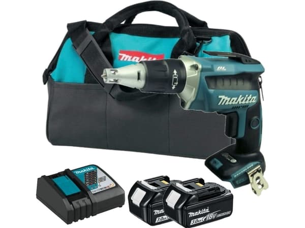 Trådløs SKRUTREKKER 18V 2*3,0AH LI 0-4000 RPM