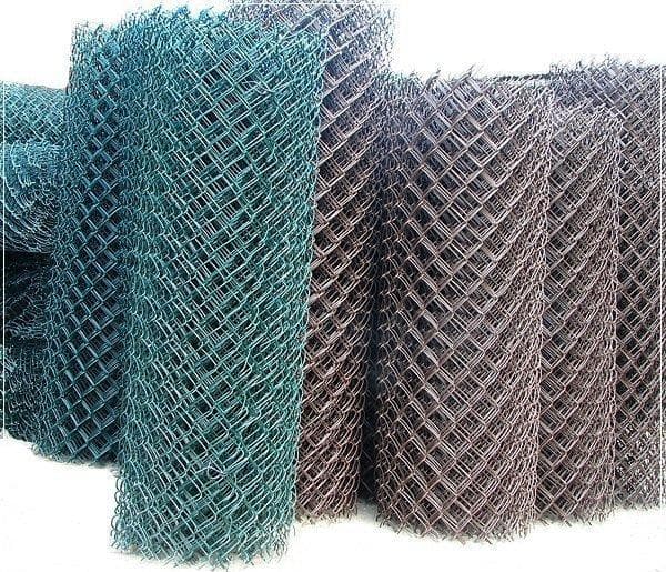 PVC-BElagt GALVANISERT NETT 10MB WIRE 2,0MM 1,25M BRUNN