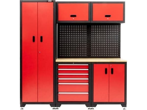 Airpress-sett med VERKSTEDSKAP 198,3 * 51,0 * 192,5