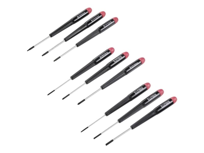 TOOLCRAFT Skruvmejslerset 9 delar Phillips, T-profil