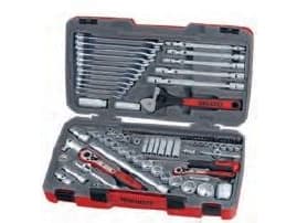 Teng Tools pipenøkler 1/4" 3/8" 1/2" 106 stk. (167220102)