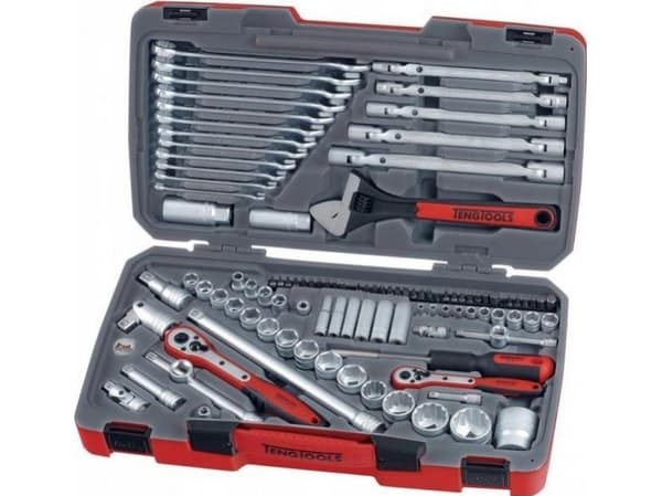 Teng Tools pipenøkler 1/4" 3/8" 1/2" 106 stk. (167220102)