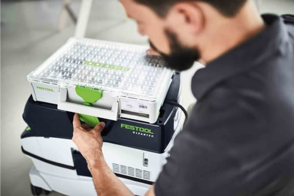 Festool 204854, Verktøykassesett, Plast, Hvit, 7,4 l, 20 kg, 296 mm