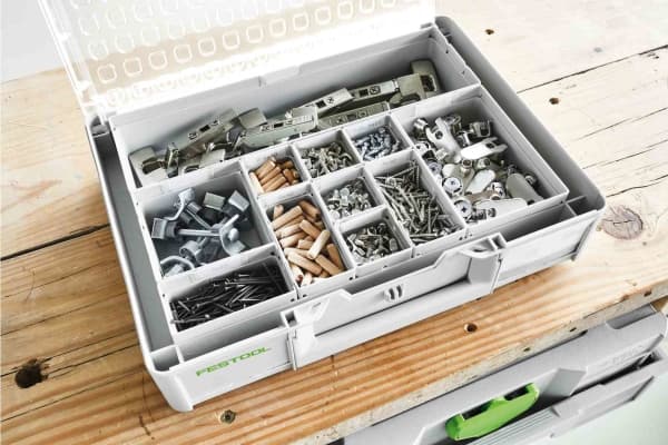 Festool 204854, Verktøykassesett, Plast, Hvit, 7,4 l, 20 kg, 296 mm