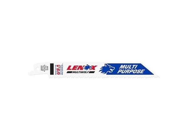 Lenox bajonettsågblad för trä, 150 mm, 10 tpi, 5 st.