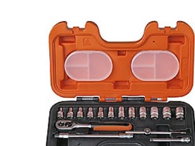 Bahco huippuavaimen sarja 1/4 16 kpl - 4-13mm kärjet s160