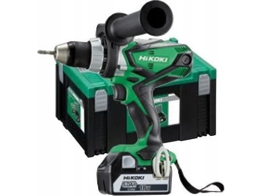 batteridrevet boremaskin 18v, 80nm, 2x5ah