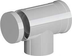 Ricom KOLANO KONC PP-AL 87ST DN80/125 Z REVISION WITH SAFEGUARD (turvavarmistuksella)