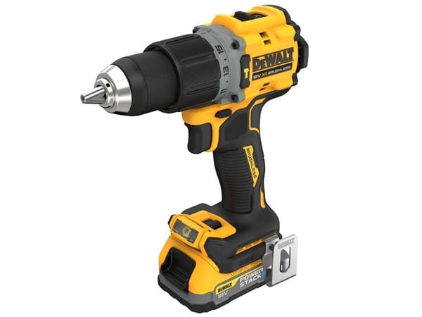 DeWALT DCD805E2T-QW, Pistolgreppsborrmaskin, borstlös, 1,3 cm, 2000 rpm, 5,5 cm, 34000 bpm eller slag per minut