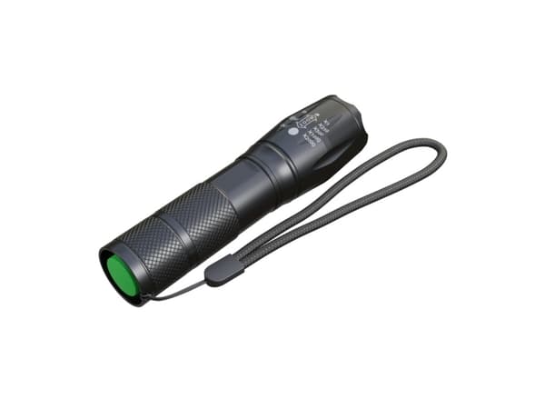 Extralink EX.30684, Käsikokoinen taskulamppu, Musta, Alumiini, Painikkeet, SMD LED, 1 lamppua