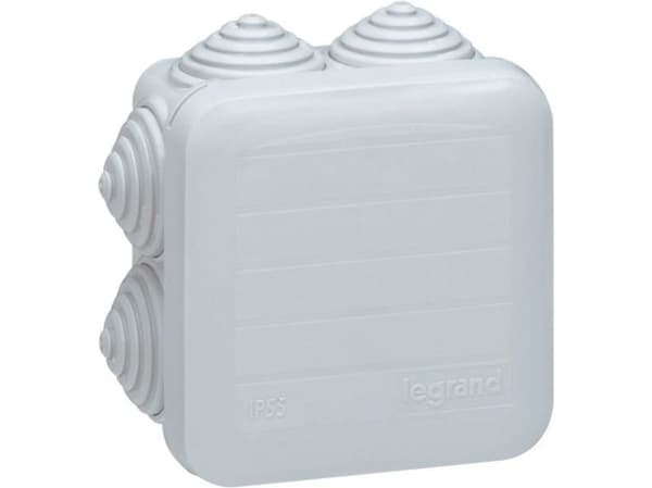 Legrand 092005, Plast, Vit, IP55, 65 mm, 65 mm, 40 mm