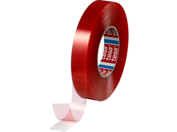 TESA 4965, 25 mm x 50 m, Röd, Akrylnitrilbutadienstyren (ABS), 50 m, 25 mm, 1 styck