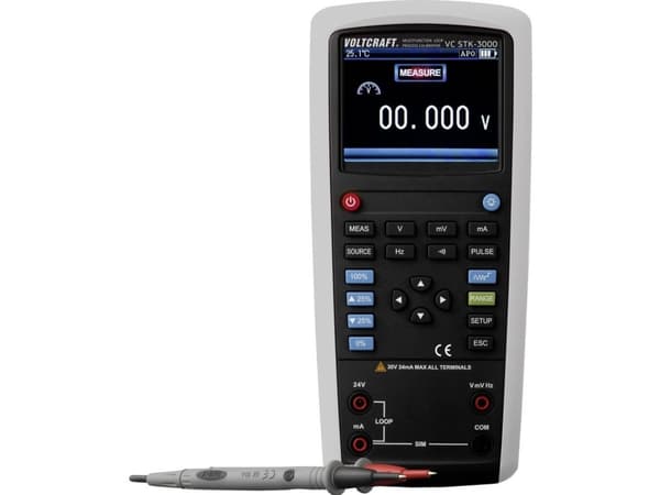 VOLTCRAFT VC STK-3000 kalibraattori Jännite, virta, taajuus 6x Mignon-akku AA (mukana) (VC-11947165)