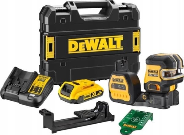 DEWALT.LASER LINEAR 12/18V DCE822D1G18 GREEN + 2-POINT 1x2.0Ah