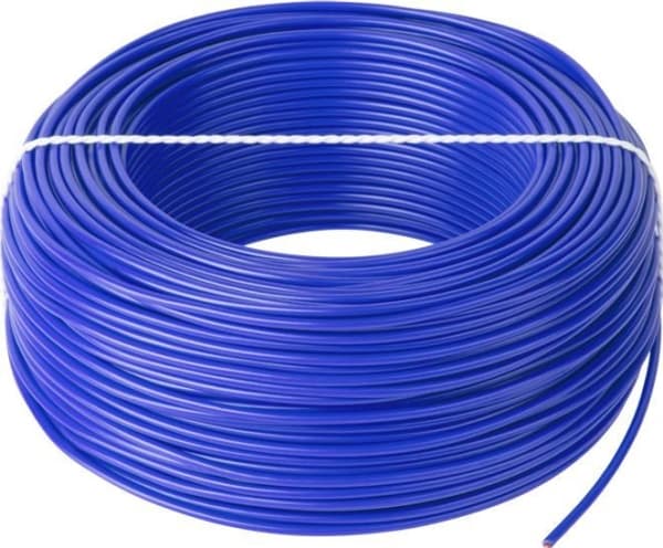 Elektrisk kabel LgY kabel er 1x1,5 H07V-K mėlynas