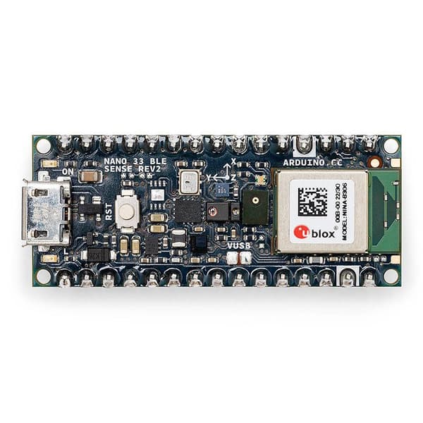 Arduino ABX00070 Kort Nano BLE Sense Rev2 With Headers Nano ARM® Cortex®-M4