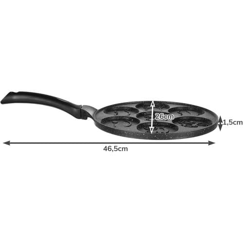 Non-stick Pannkakspanna med handtag - stekpanna 26 cm