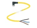 Miniatyrbild 1 av 3: Pepperl+Fuchs 456521 Sensor-, ställdon-stik, 2 m Pol-tal (RJ): 4 1 st
