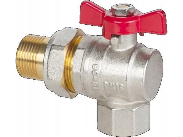 Invena VATTENVENTIL MED SRUBUNK DN-25 CZER