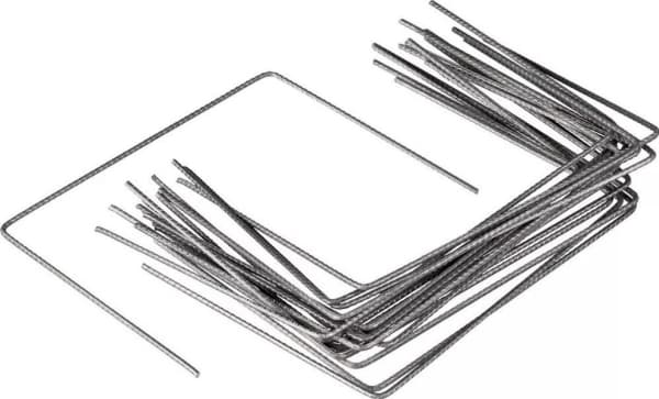 Nature Nature Pins for agrotextile, 20 pcs., 25 x 20 cm, metal