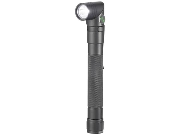 TOOLCRAFT SMD LED-taskulamppu stroboskooppitoiminnolla , USB-liitännällä, säädettävä, vyöklipsillä Paristokäyttöinen 250 lm 64 g