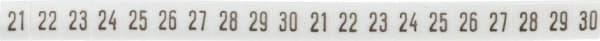 Shumee Marker DK 2/Z5 /21-30/ vit 89280006 (100 st.)