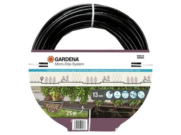 Gardena 13503-20, 25 m, Maanpinnan alapuolella, Musta, 1,3 cm, 1 kpl