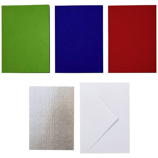 Cricut Insert Cards Rainbow R10 Kortlek Röd, Blå, Grön