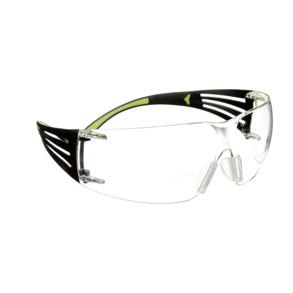 3M SecureFit SF420AF Skyddsglasögon inkl. anti-fogskydd, med repskydd Grön, Svart EN 166 DIN 166