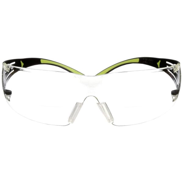 3M SecureFit SF420AF Skyddsglasögon inkl. anti-fogskydd, med repskydd Grön, Svart EN 166 DIN 166