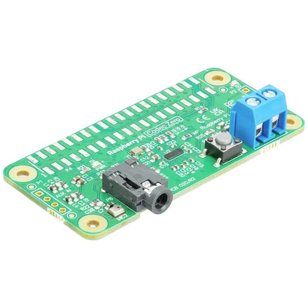 Raspberry Pi® IQaudio Codec Zero Raspberry Pi® Ljudkort