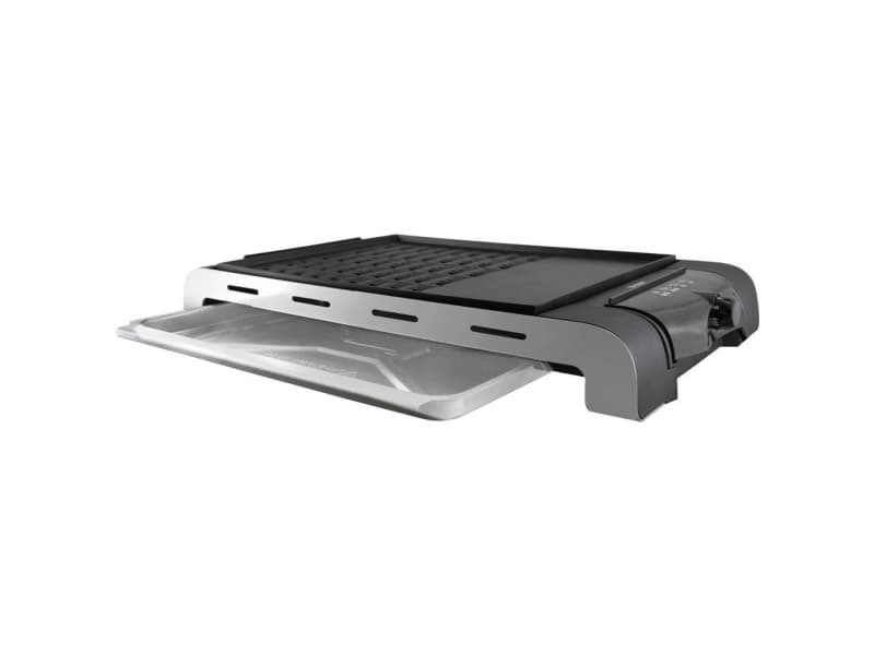 Trisa Health Grill Bordsgrill El Non-stick beläggning Silver, Black