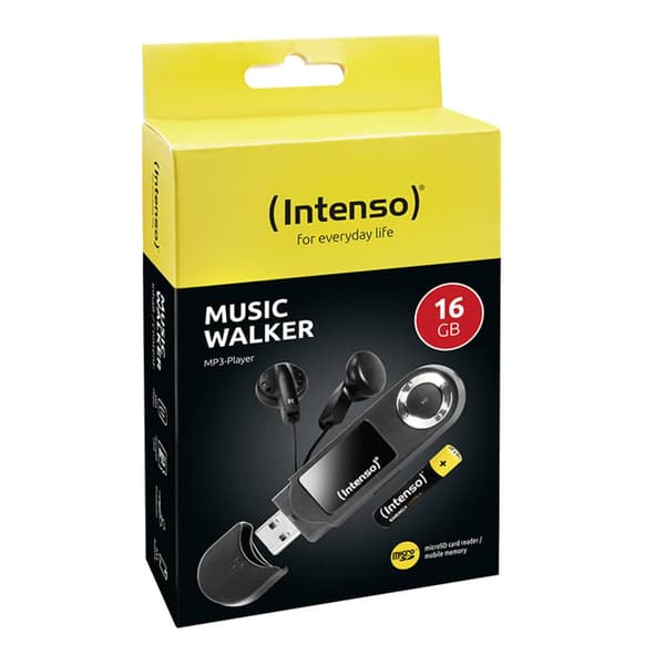 Intenso Music Walker MP3-spelare 16 GB Svart