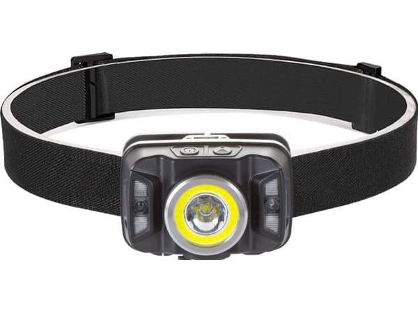 Roger LED-otsalamppu ladattava otsalamppu liiketunnistimella XTE 5W+COB 10W VA0025 VAYOX
