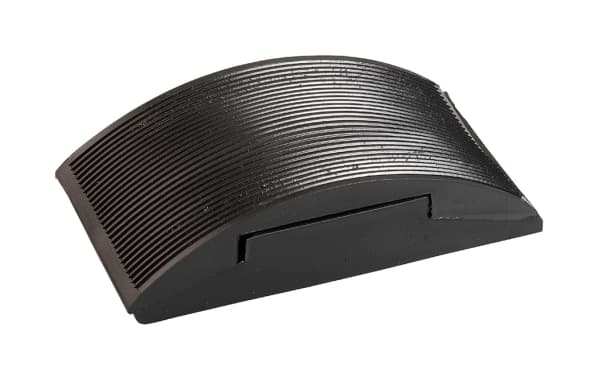 kwb 485000, Flexibel, Slipkloss, Svart, 130 x 70 mm