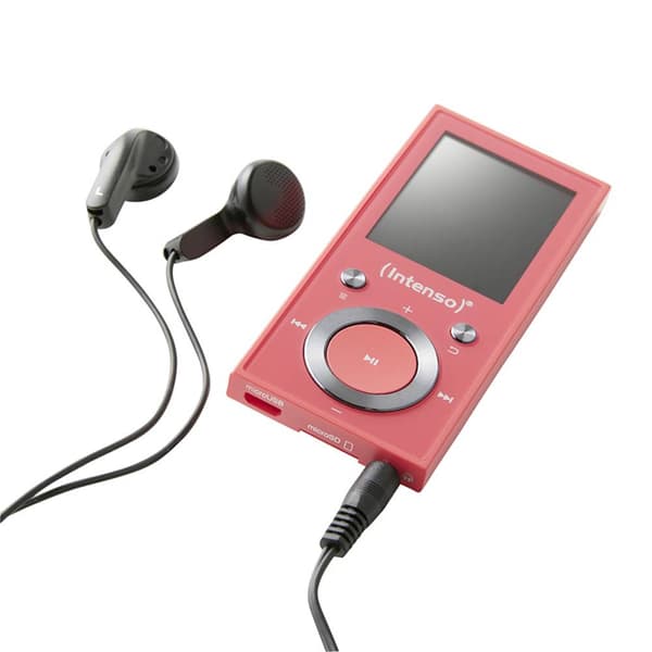 Intenso Video Scooter MP3-spelare 16 GB Röd Bluetooth Rosa