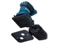 Miniatyrbilde 5 av 5: Makita DBO481Z, Eksentersliper, Klemme/borrelås, Sort, Blå, 11000 OPM, 14000 OPM, 75 dB