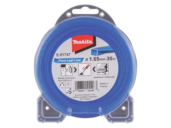 Makita - Gresstrimmerlinje - 1,65 mm - lengde: 30 m - for Makita DUR181Z