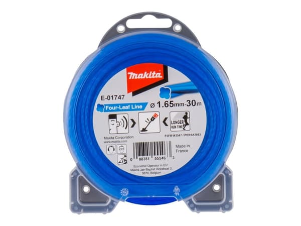Makita - Gresstrimmerlinje - 1,65 mm - lengde: 30 m - for Makita DUR181Z