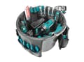 Pikkukuva 4 / 4: Makita E-15497 Pehmeä työkalunpidike, jossa on erilliset lokerot eri työkaluille, asennettavaksi kauhaan.