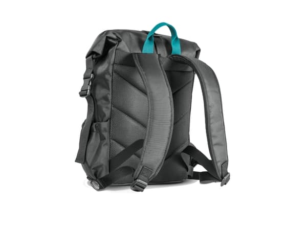 Makita E-15528 Tuulenpitävä ja sateenpitävä reppu, jossa on rullasuljenta.