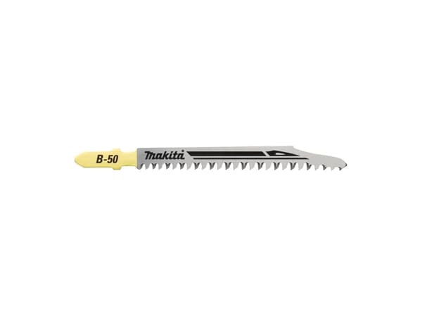 Makita B-50 - Stikksagblad - for tre, plast, kartong, blikk, kryssfinér, veneer - 5 deler - lengde: 100 mm - for Makita DJV182Z