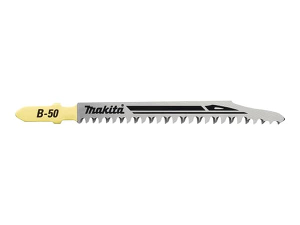 Makita B-50 - Stikksagblad - for tre, plast, kartong, blikk, kryssfinér, veneer - 5 deler - lengde: 100 mm - for Makita DJV182Z