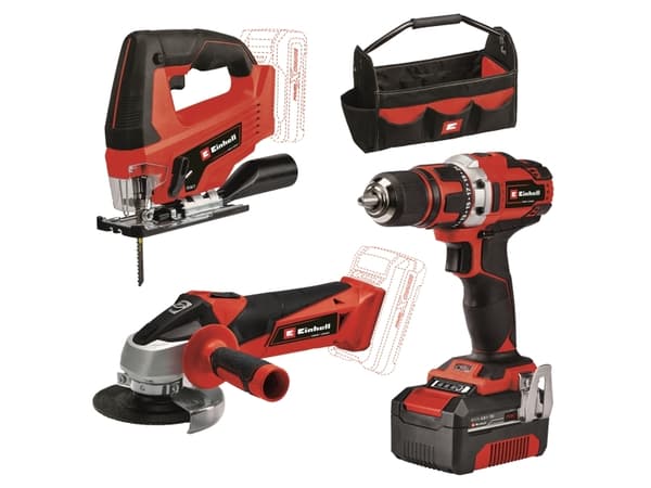 Einhell Einhell TE-TK 18/3 Li værktøjssæt med 4 dele