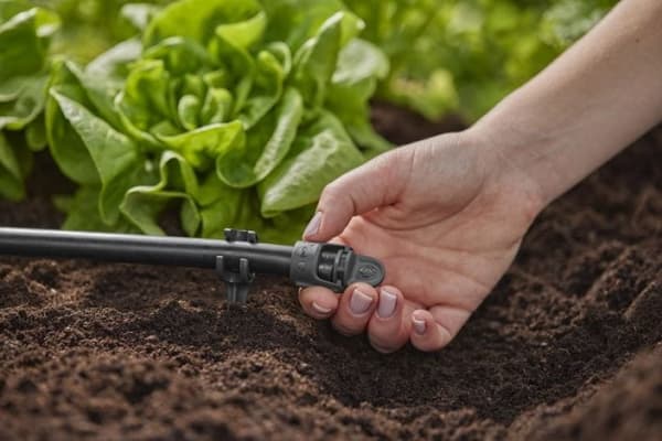 Gardena Plug, Rør-endeplugg, Dryppvanningssystem, Plast, Sort, Hunkjønn, 13 mm