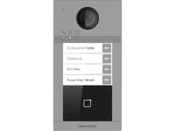 Hikvision Digital Technology DS-KV8413-WME1(C), Grå, IP65, IK08, Vertikal, Utendørs, Raskt Ethernet