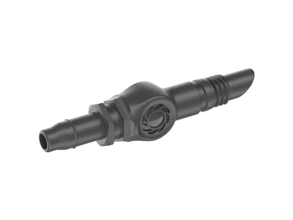 Gardena 13213-20, Slangekontakt, 1/2", Plast, Sort